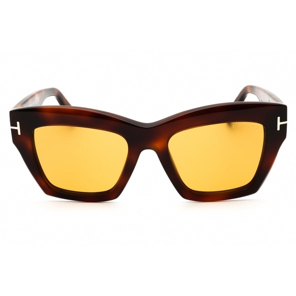 Tom Ford FT1191 Sunglasses Blonde Havana Acetate Cat-Eye